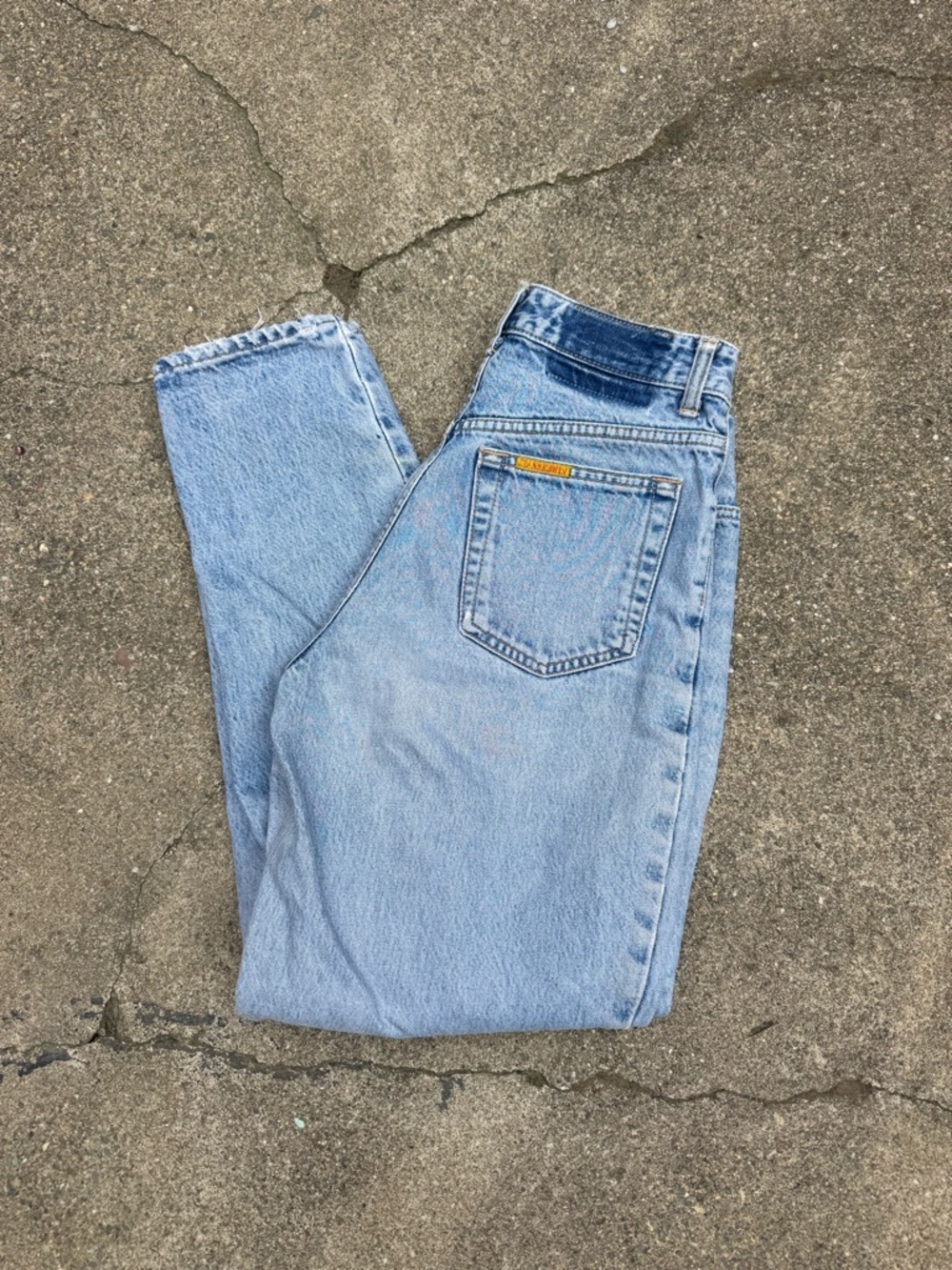 Edwin Made in Japan Jeans Size 26 Distressed Light Wash Denim